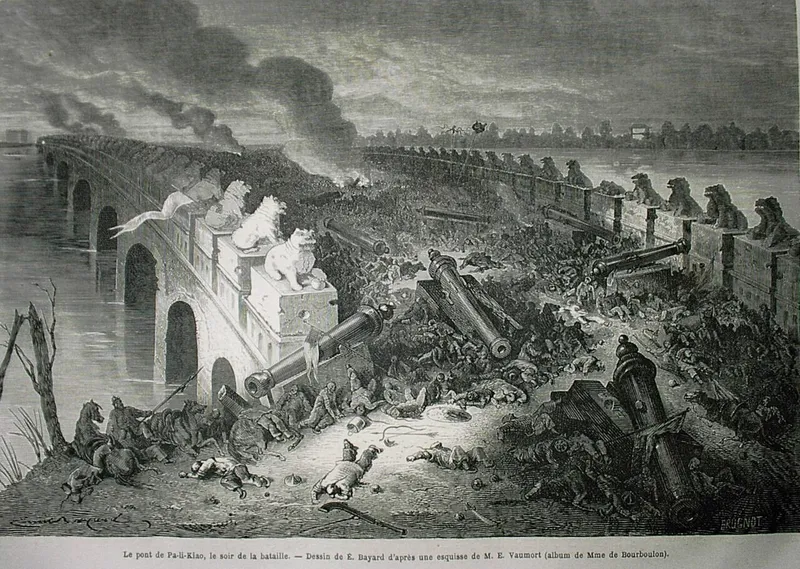 La rue de Pali-Kao dans le 20e arrondissement perpétue le souvenir du pillage du Palais d'Été de Pékin