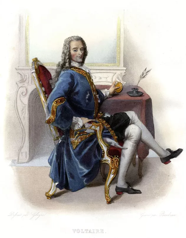 Second emprisonnement de Voltaire à la Bastille par Rohan-Chabot