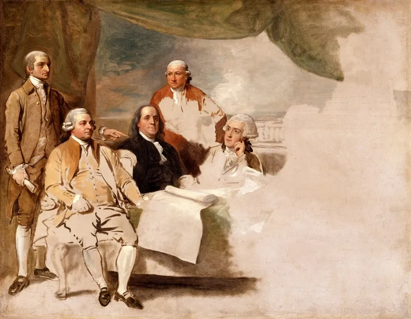 Signature du traité reconnaissant l'indépendance des États-Unis d'Amérique
