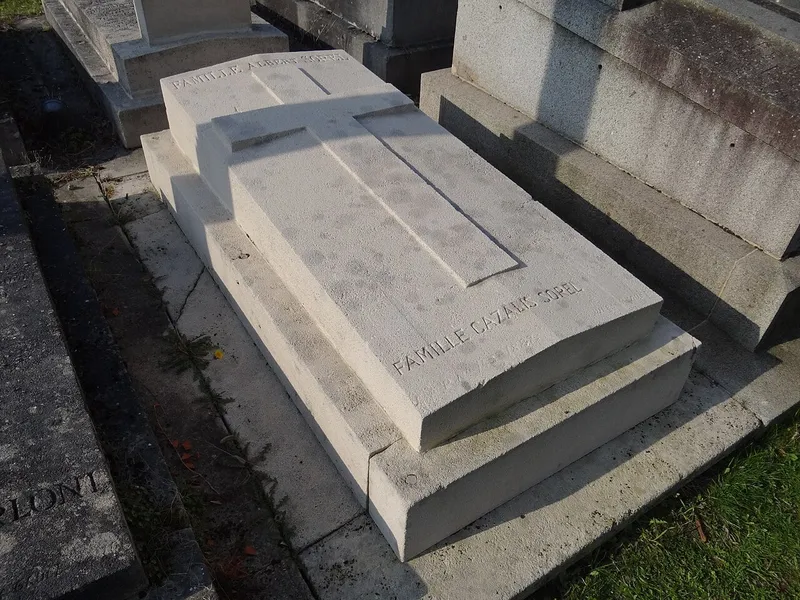 Photographie : la tombe d'Albert Sorel au cimetière du Montparnasse
