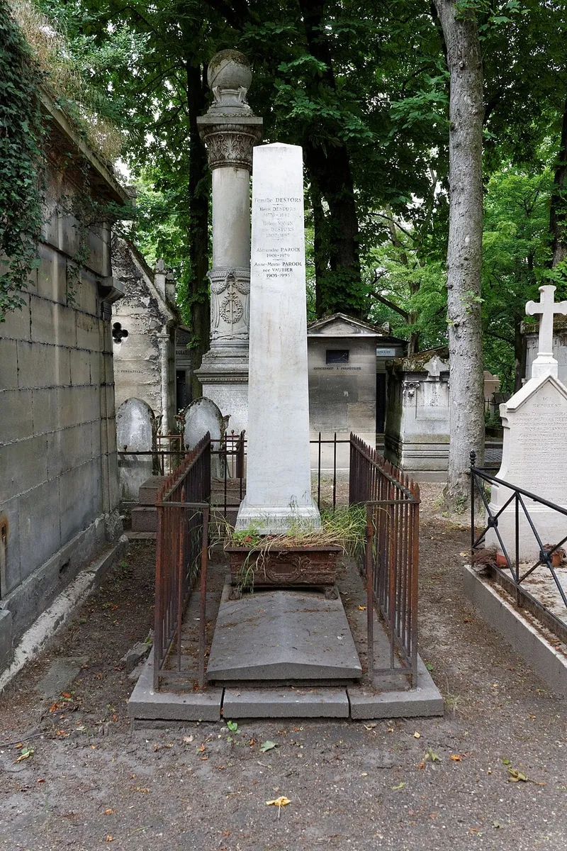 Photographie : la tombe d'Alexandre Parodi au cimetière du Père-Lachaise