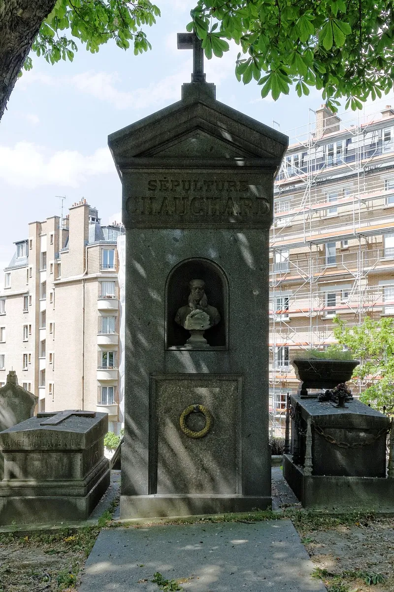 Photographie : la tombe d'Alfred Chauchard au cimetière du Père-Lachaise