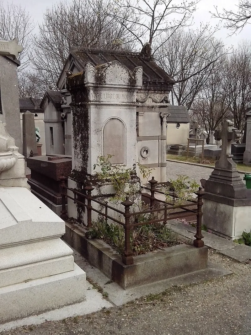 Photographie : la tombe d'Alphonse Peyrat au cimetière du Père-Lachaise