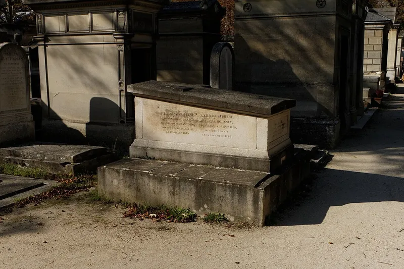 Photographie : la tombe de Pierre Amédée Jaubert au cimetière du Père-Lachaise