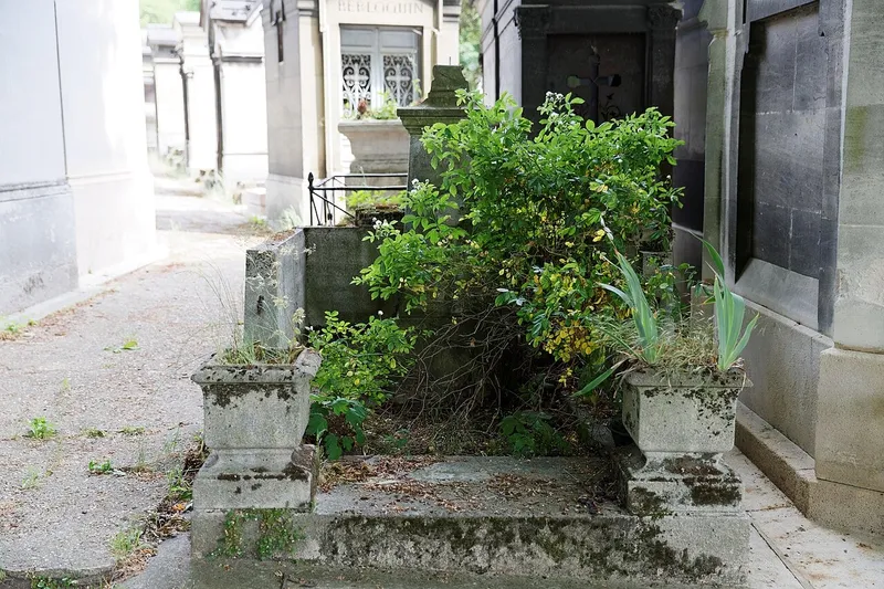 Photographie : la tombe d'Anaïs Ségalas au cimetière du Père-Lachaise