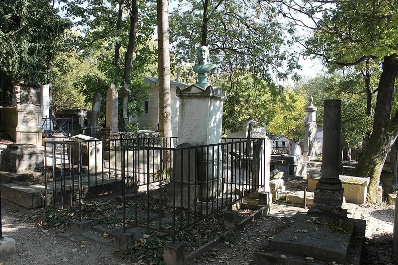 Photographie : la tombe d'André Grétry au cimetière du Père-Lachaise