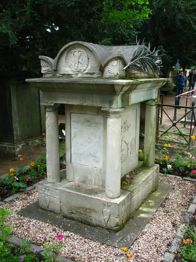 Photographie : la tombe d'Antoine Augustin Parmentier au cimetière du Père-Lachaise
