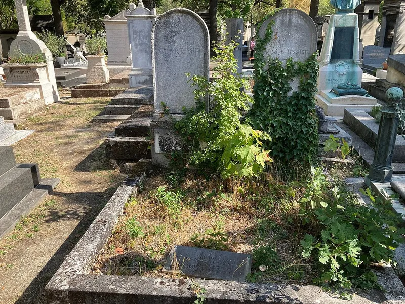 Photographie : la tombe d'Antoine-Laurent de Jussieu au cimetière du Montparnasse