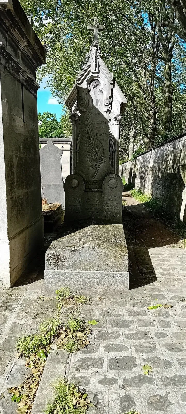 Photographie : la tombe d'Armand Félix Marie Jobbé-Duval au cimetière du Montparnasse