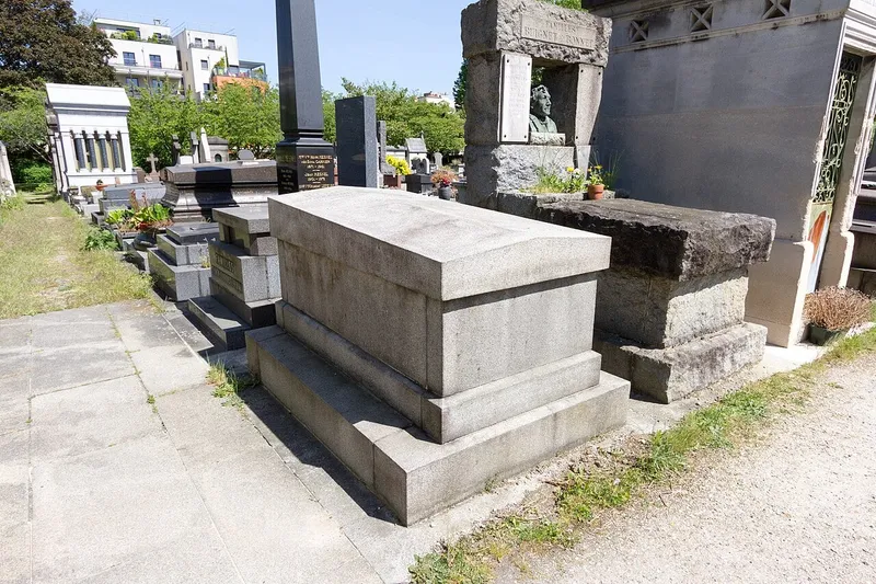 Photographie : la tombe d'Arthur Meyer au cimetière du Père-Lachaise