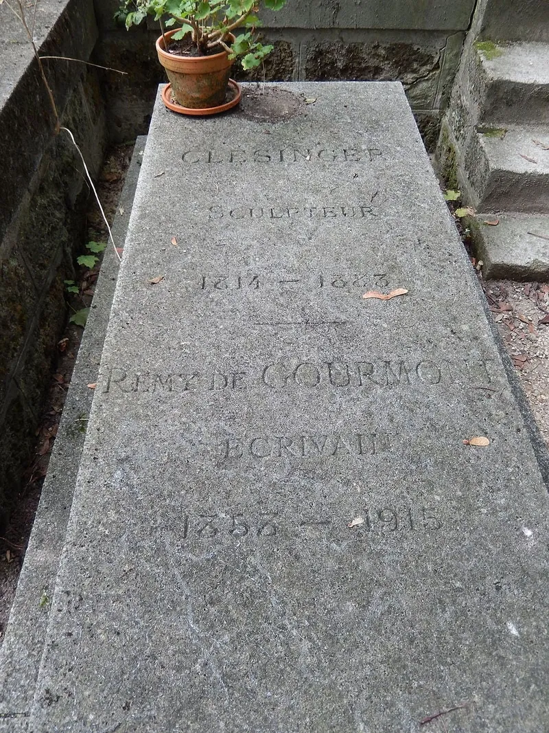 Photographie : tombe d'Auguste Clésinger au cimetière du Père-Lachaise
