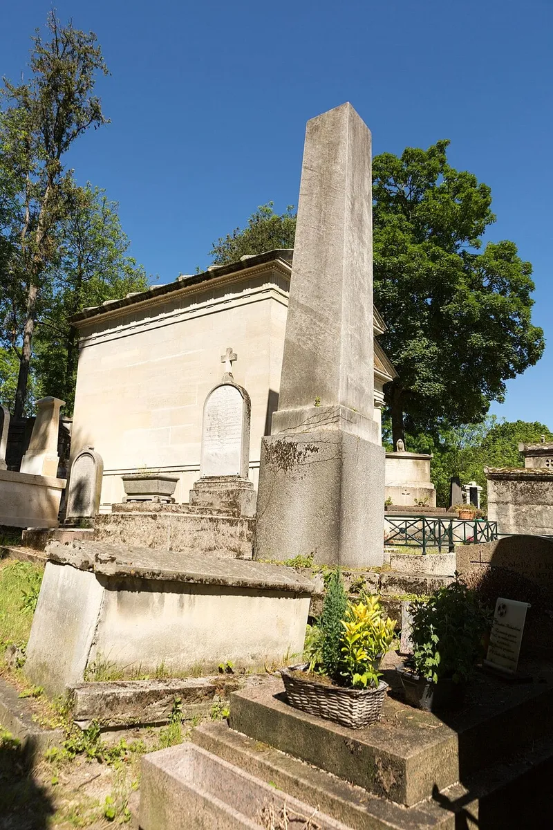 Photographie : la tombe d'Augustin-Daniel Belliard au cimetière du Père-Lachaise