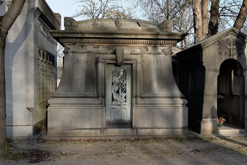 Photographie : la tombe d'Édouard Pailleron au cimetière du Père-Lachaise