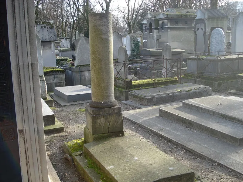 Photographie : la tombe d'Élisabeth Sophie Françoise Lalive de Bellegarde au cimetière de Montmartre