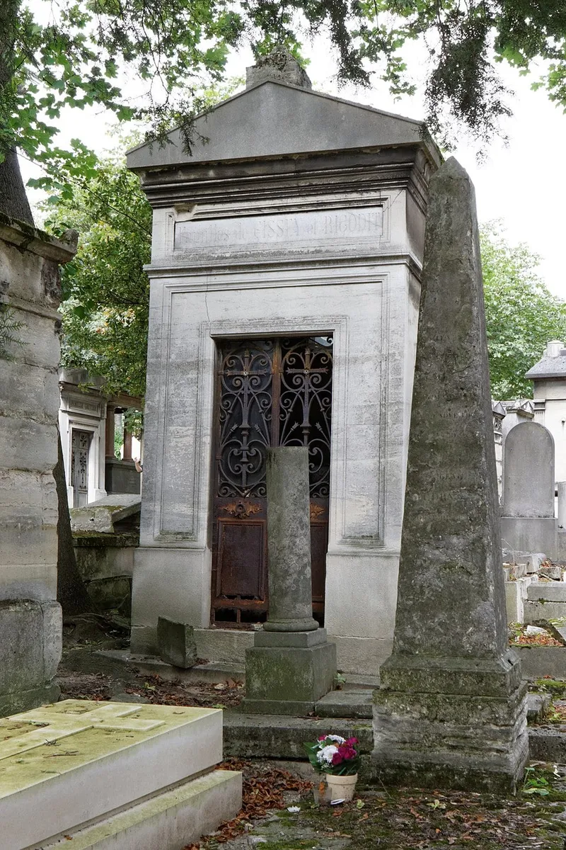 Photographie : la tombe d'Ernest Courtot de Cissey au cimetière du Père-Lachaise