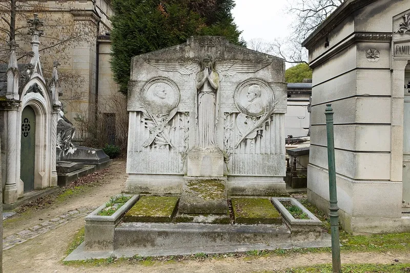 Photographie : la tombe d'Henri Gervex au cimetière du Père-Lachaise