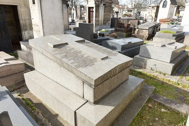 Photographie : la tombe d'Henri Gisquet au cimetière du Père-Lachaise