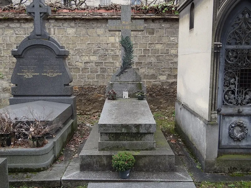 Photographie : la tombe d'Henri Poincaré au cimetière du Montparnasse