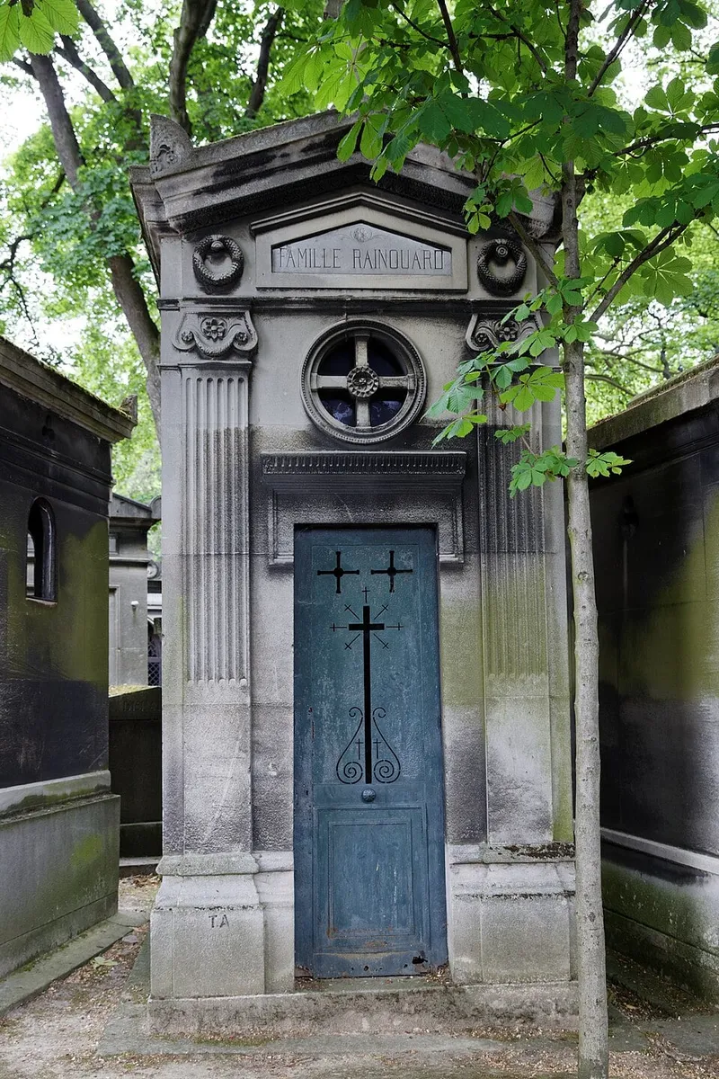 Photographie : la tombe d'Henriette Caillaux au cimetière du Père-Lachaise