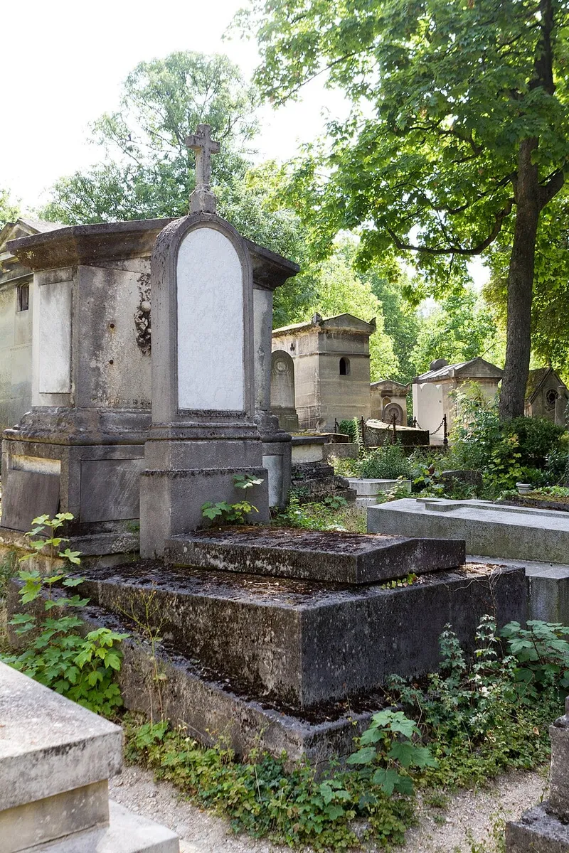 Photographie : la tombe d'Hippolyte Carnot au cimetière du Père-Lachaise