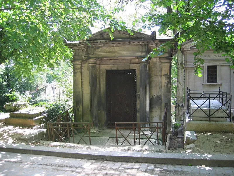 Photographie : la tombe d'Hugues Bernard Maret au cimetière du Père-Lachaise