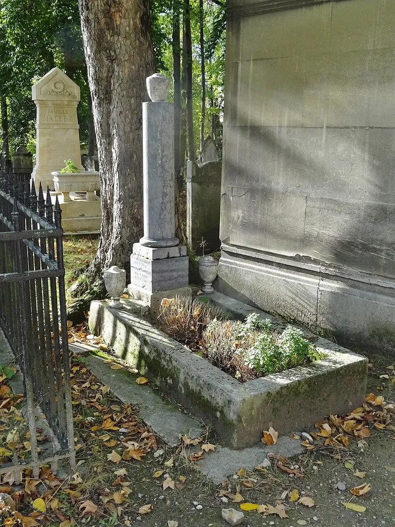 Photographie : la tombe d'Ulric de Fonvielle au cimetière du Père-Lachaise