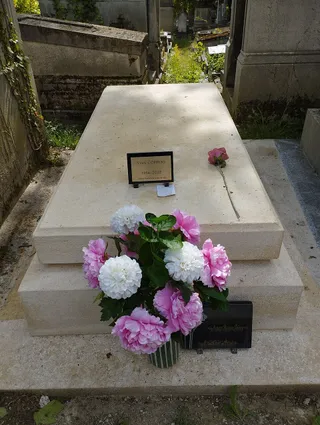 Photographie : la tombe d'Yves Coppens au cimetière du Père-Lachaise