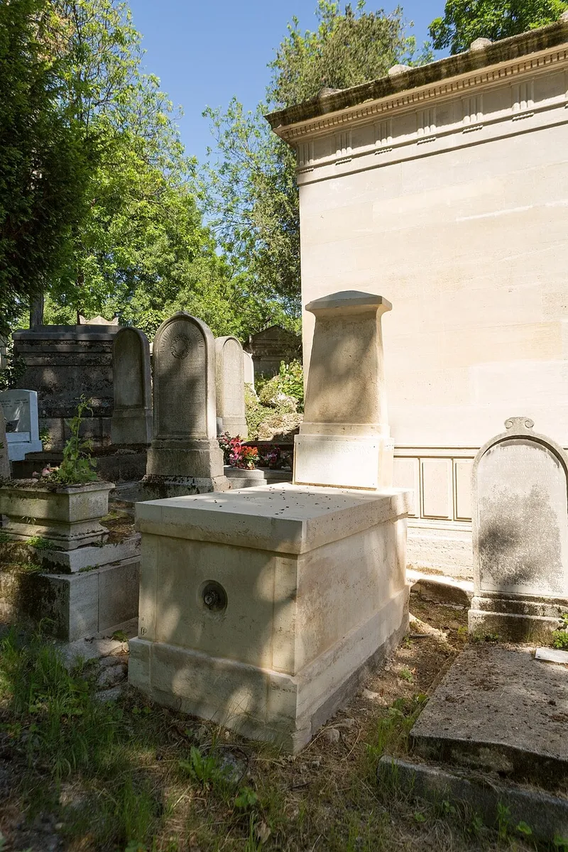 Photographie : la tombe de Camille Flers au cimetière du Père-Lachaise