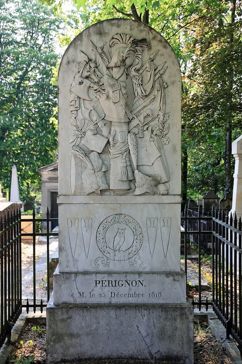 Photographie : la tombe de Catherine-Dominique de Pérignon au cimetière du Père-Lachaise
