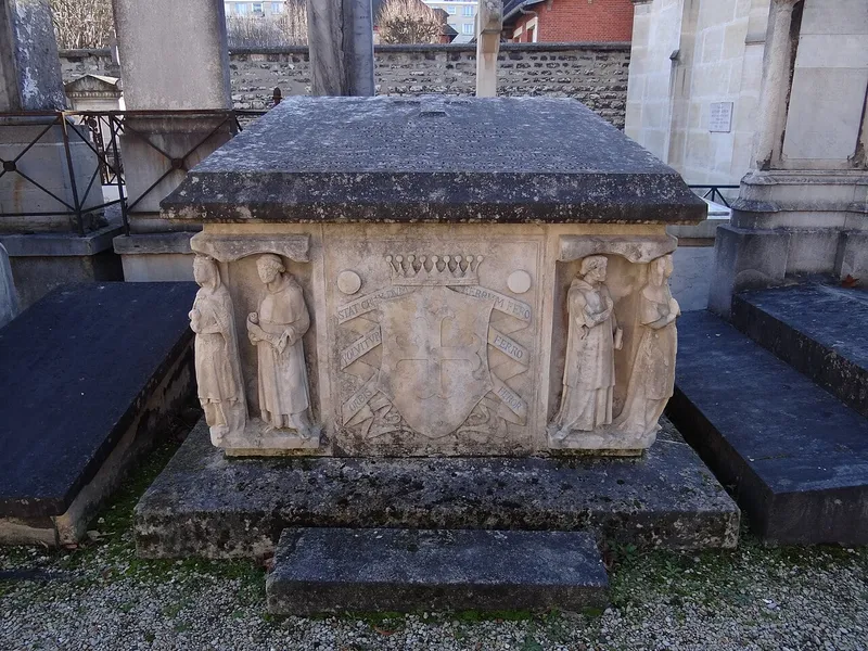 Photographie : la tombe de Charles de Montalembert au cimetière de Picpus