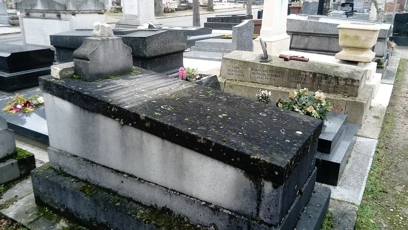 Photographie : la tombe de Charles Hermite au cimetière du Montparnasse