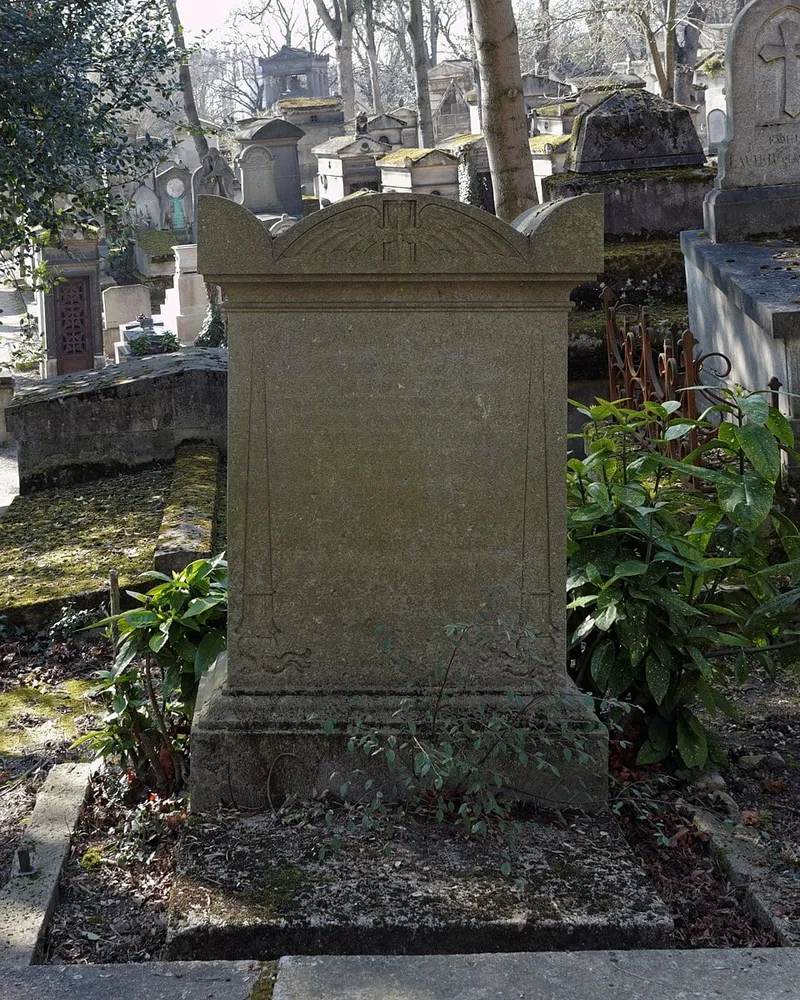 Photographie : la tombe de Charles-Joseph Panckoucke au cimetière du Père-Lachaise