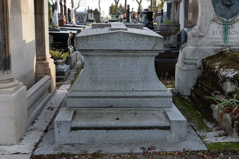 Photographie : la tombe de Charles Lecocq au cimetière du Père-Lachaise