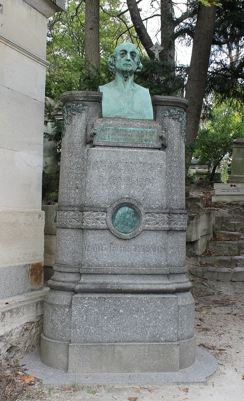 Photographie : la tombe de Charles Loyson au cimetière du Père-Lachaise