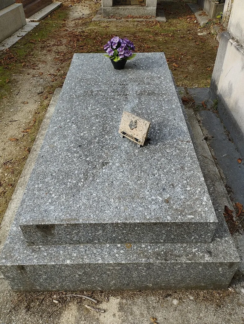 Photographie : la tombe de Charles-Valentin Alkan au cimetière de Montmartre