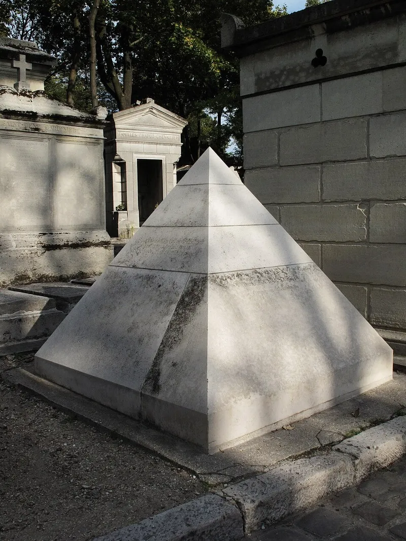 Photographie : la tombe de Daniel Cordier au cimetière du Père-Lachaise