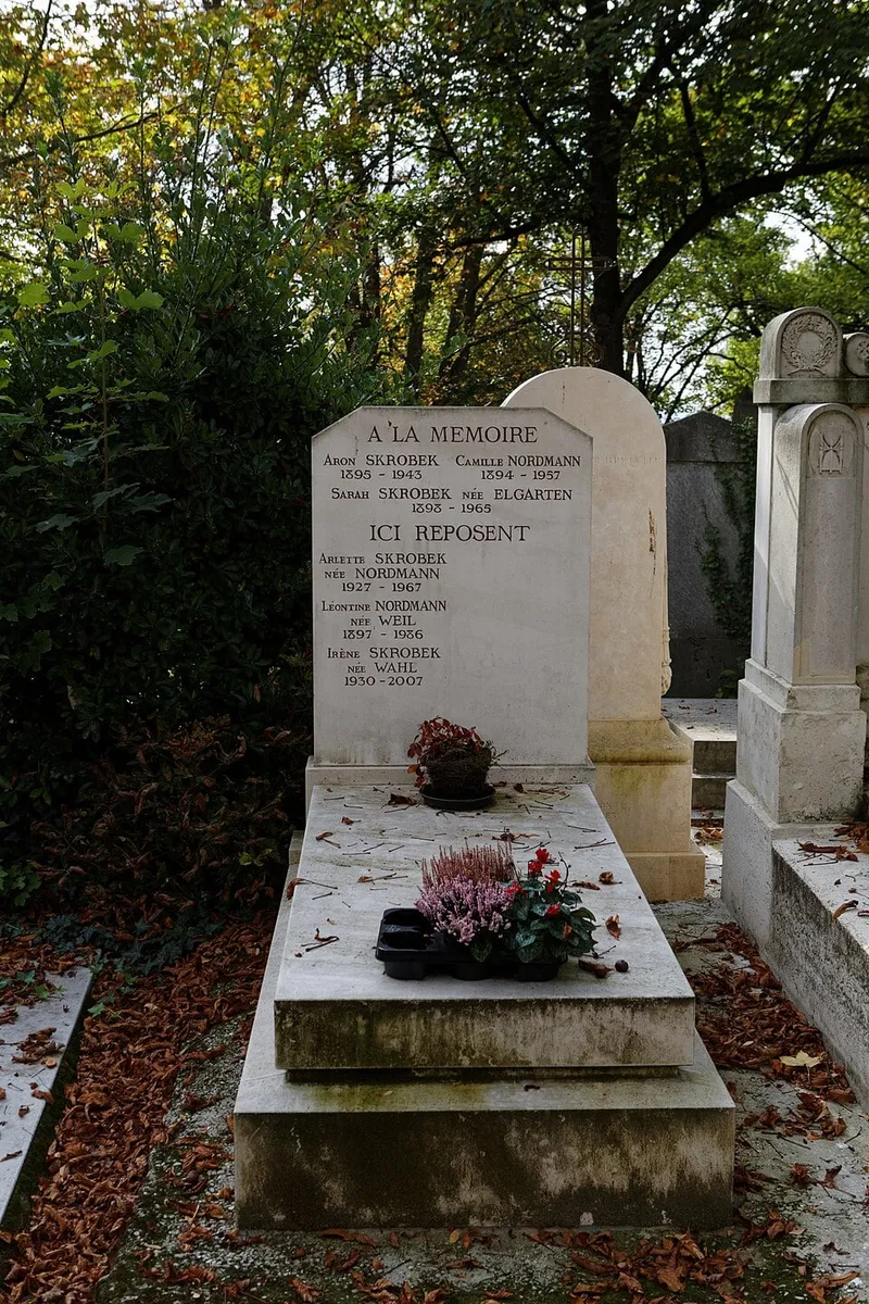 Photographie : la tombe de David Kutner au cimetière du Père-Lachaise