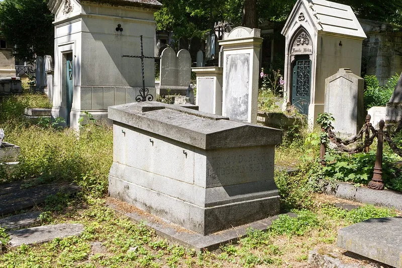 Photographie : la tombe d'Antoine Destutt de Tracy au cimetière du Père-Lachaise