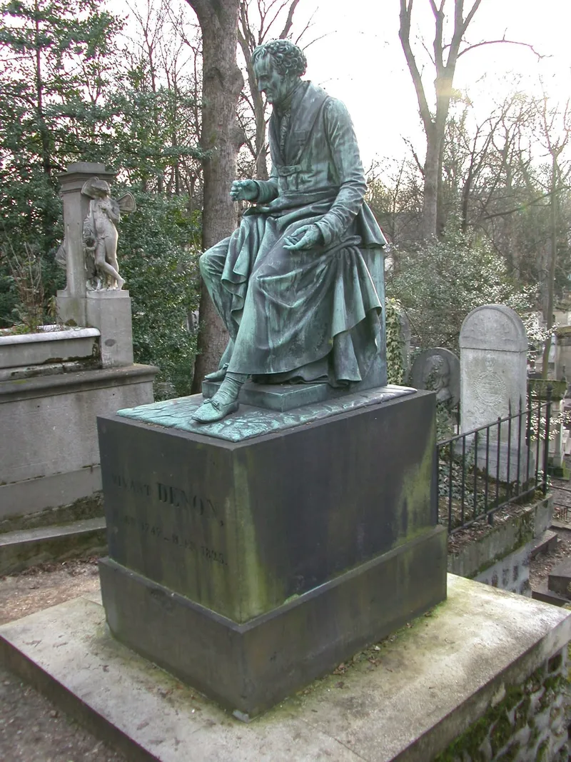 Photographie : la tombe de Dominique Vivant Denon au cimetière du Père-Lachaise
