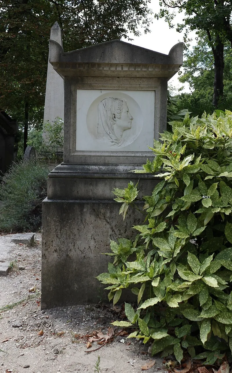 Photographie : la tombe de Félicité de Genlis au cimetière du Père-Lachaise