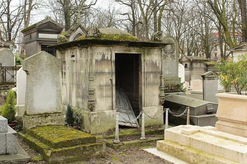 Photographie : la tombe de Félix Callet au cimetière de Montmartre