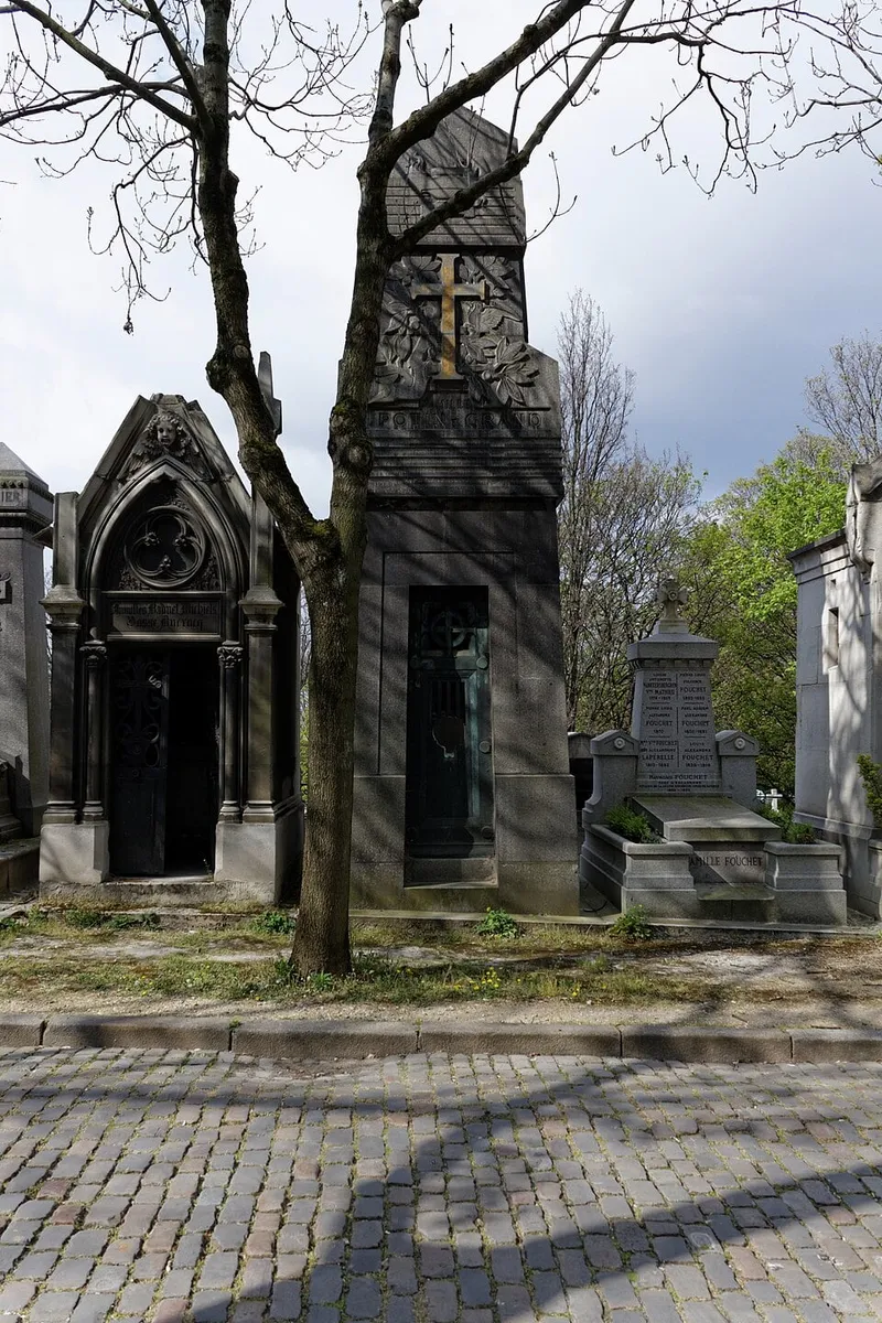 Photographie : la tombe de Félix Potin au cimetière du Père-Lachaise