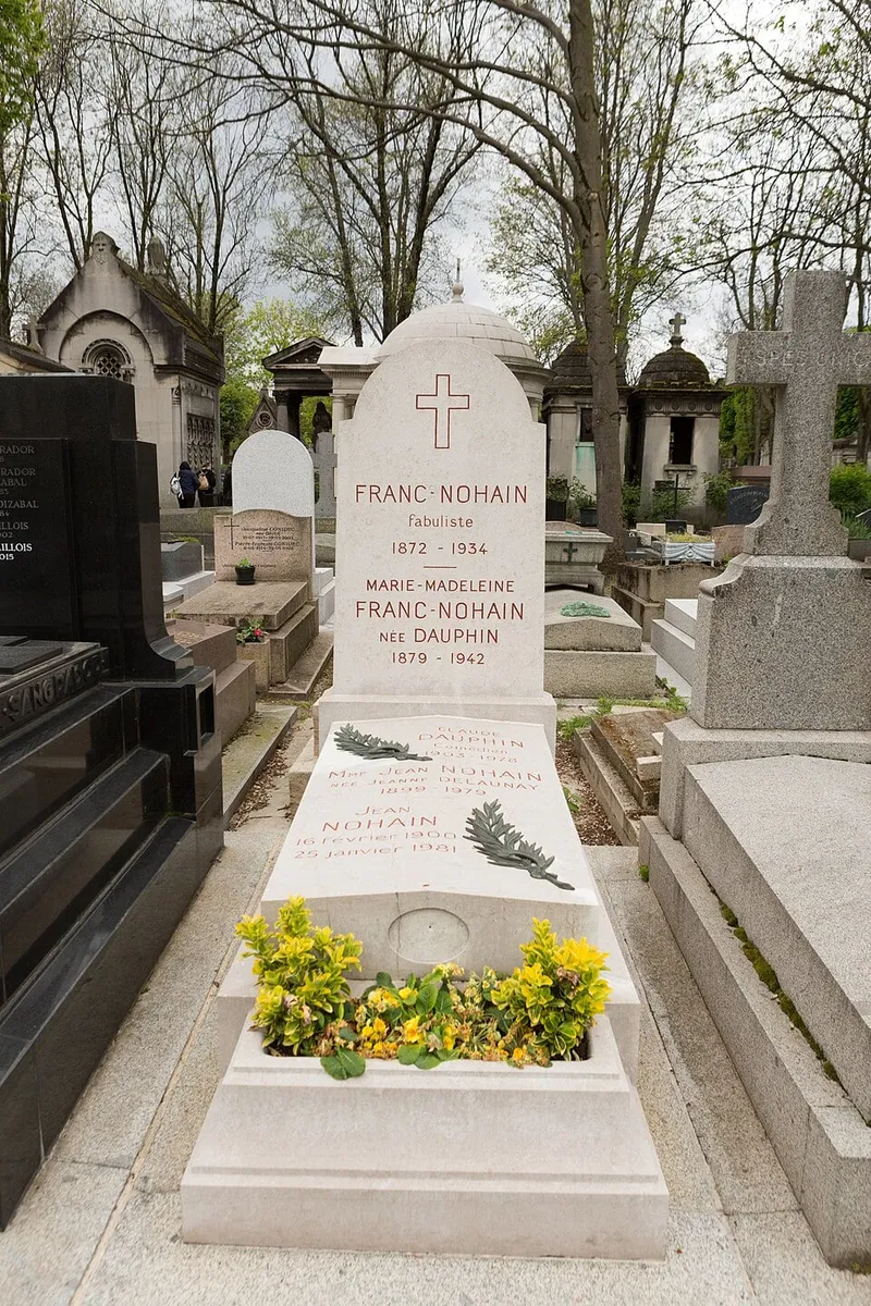Photographie : la tombe de Franc-Nohain au cimetière du Père-Lachaise