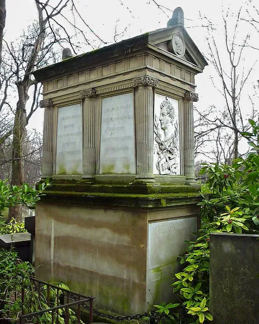 Photographie : la tombe de François Adrien Boieldieu au cimetière du Père-Lachaise