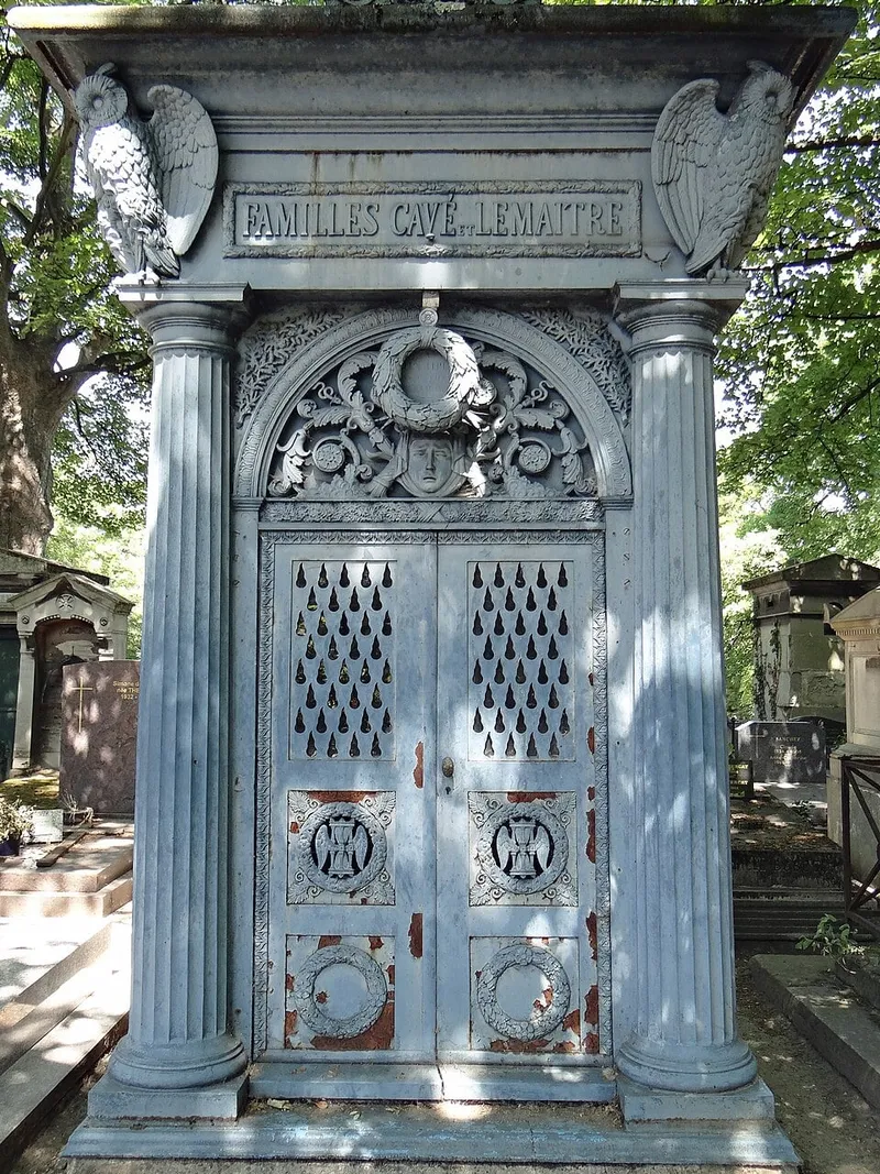 Photographie : la tombe de François Cavé au cimetière de Montmartre