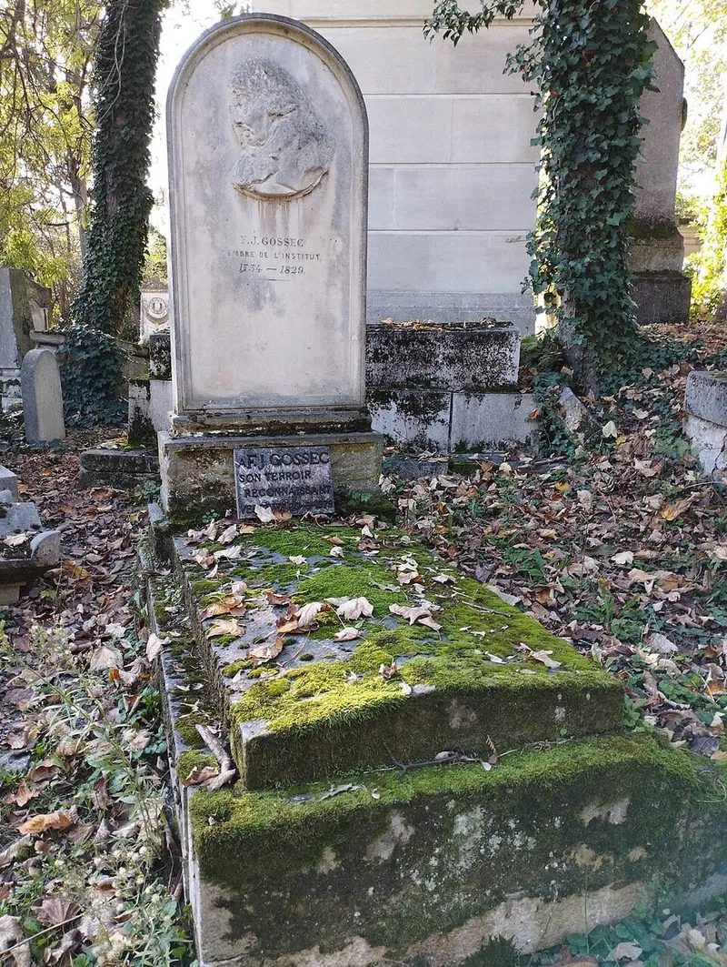 Photographie : la tombe de François-Joseph Gossec au cimetière du Père-Lachaise