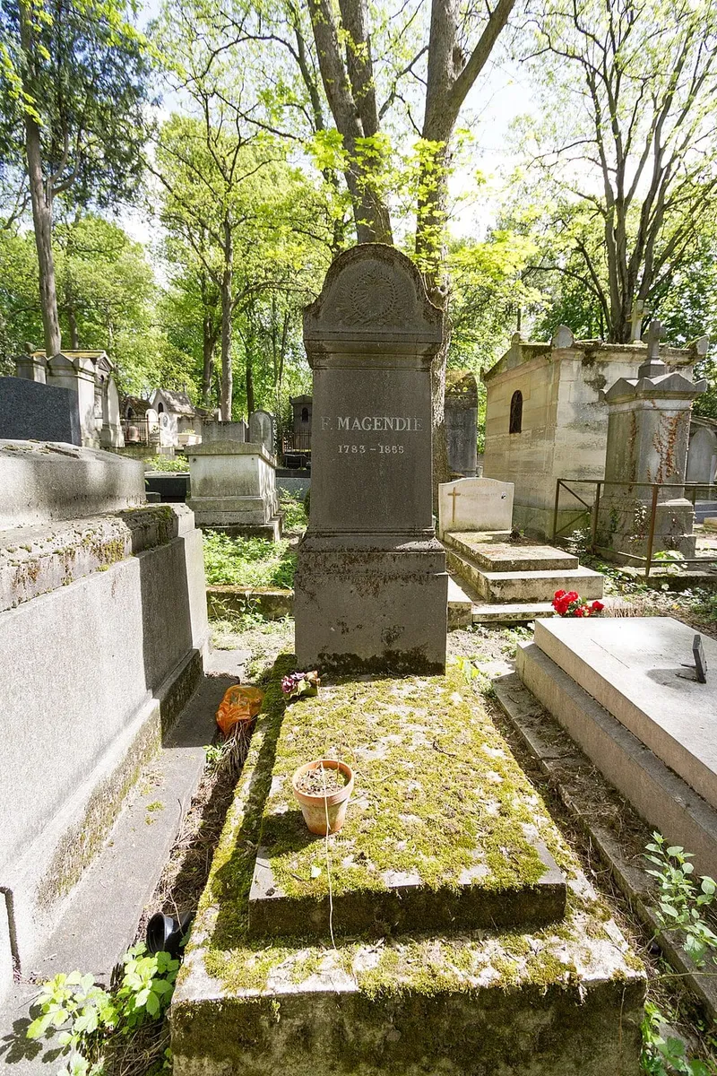 Photographie : la tombe de François Magendie au cimetière du Père-Lachaise