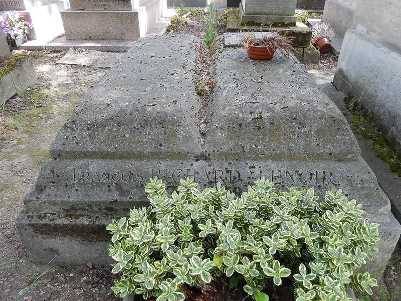Photographie : la tombe de François Richard au cimetière du Père-Lachaise