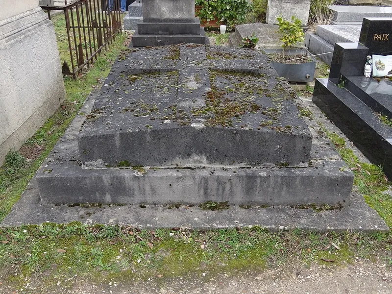 Photographie : la tombe de Frédéric Passy au cimetière du Montparnasse