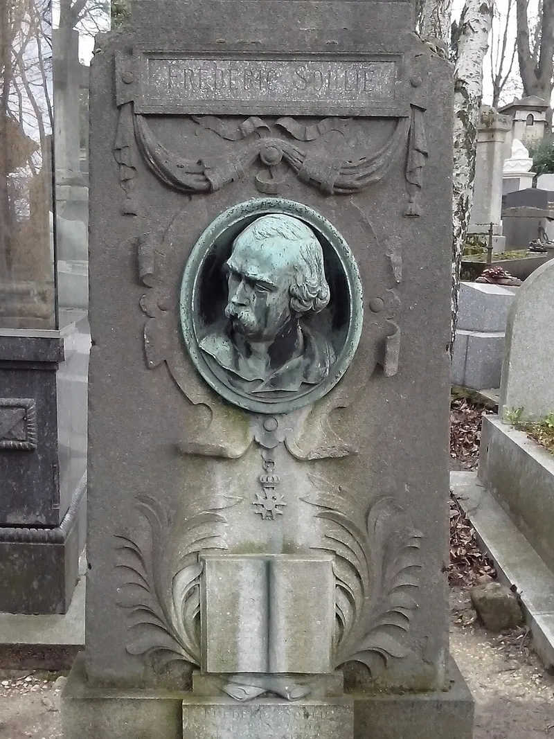 Photographie : la tombe de Frédéric Soulié au cimetière du Père-Lachaise